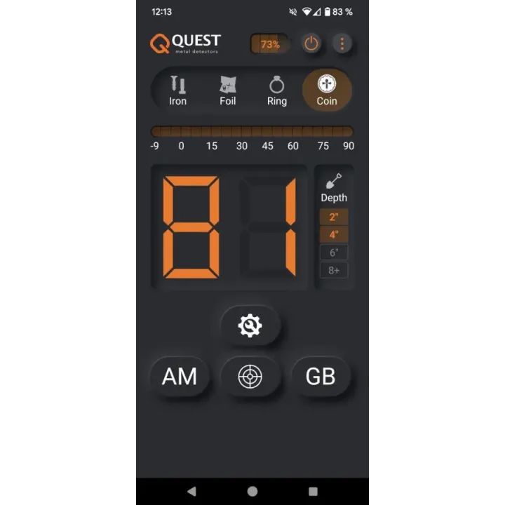 Quest Air – wykrywacz metali sterowany smartfonem
