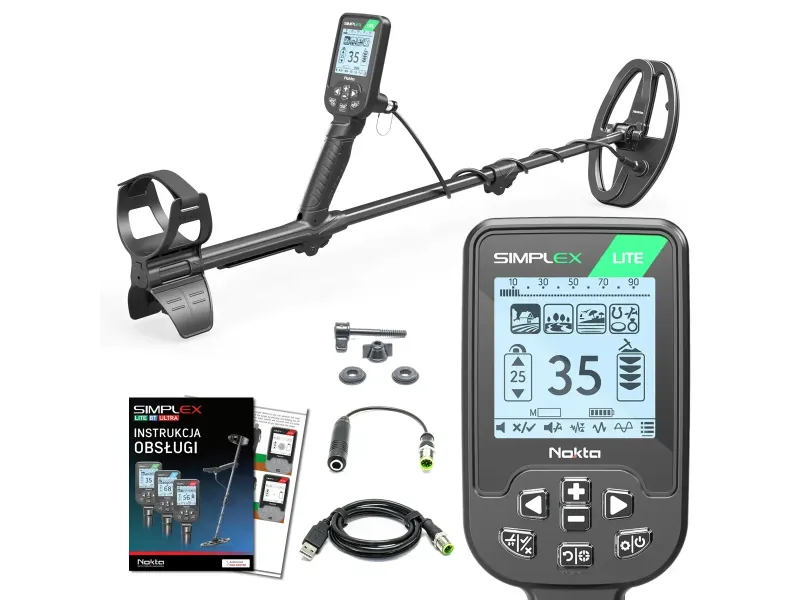 NOKTA Simplex Lite SX24 – wykrywacz metali 6,5x9″ DD NOKTA Simplex Lite SX24 – wykrywacz metali 6,5x9″ DD