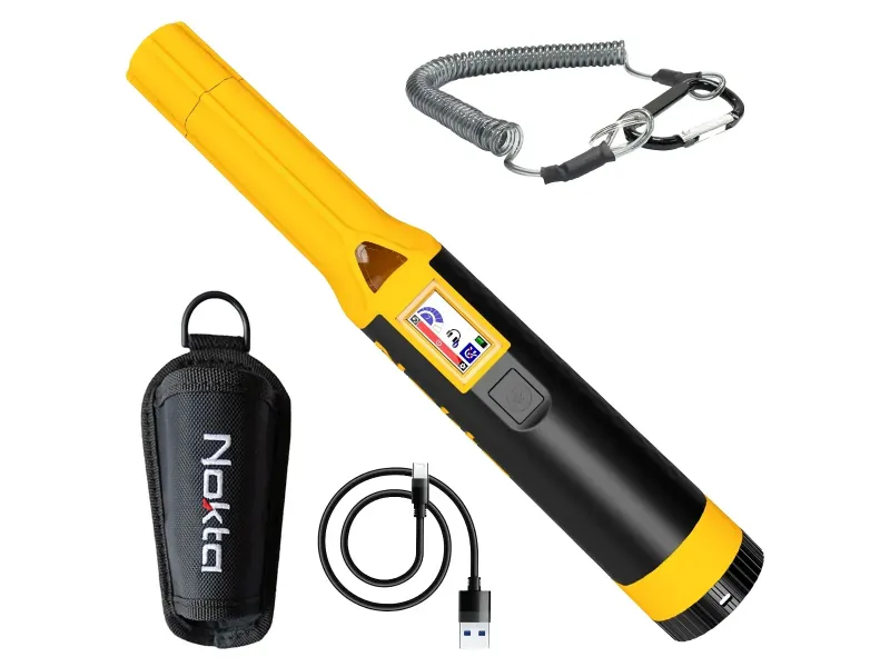 NOKTA AccuPOINT – pinpointer z Bluetooth i LCD
