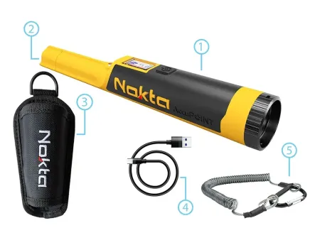 NOKTA AccuPOINT – pinpointer z Bluetooth i LCD