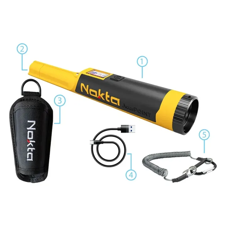 NOKTA AccuPOINT – pinpointer z Bluetooth i LCD