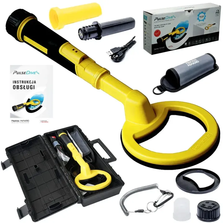 NOKTA PulseDive 2w1 Scuba + Pointer żółty – zestaw