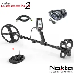 Wodoszczelny wykrywacz metali NOKTA The Legend 2 LD28 DD 11" + LD21 DD 8" detektor