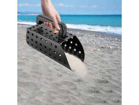 Ręczne Sito Przesiewacz Łopatka do Poszukiwań na Plaży Piasku ZESTAW