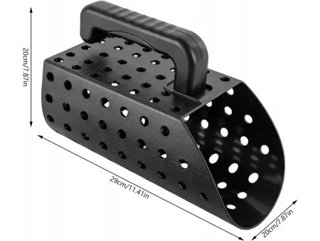 Ręczne Sito Przesiewacz Łopatka do Poszukiwań na Plaży Piasku ZESTAW