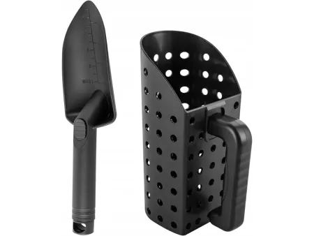 Ręczne Sito Przesiewacz Łopatka do Poszukiwań na Plaży Piasku ZESTAW