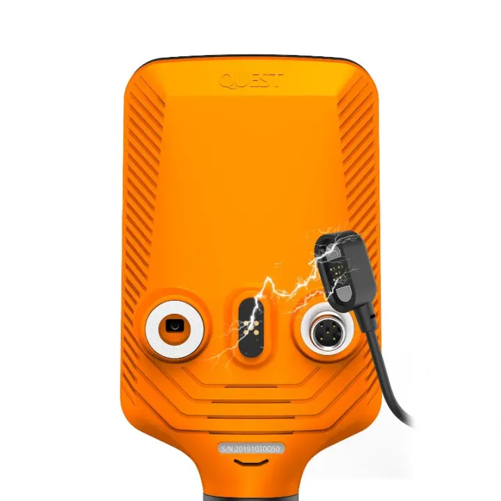 Wykrywacz metali Quest Q60 + Xpointer Land | Wodoodporny detektor VLF