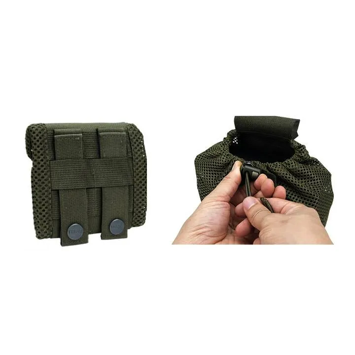 IDOGEAR Torba Zrzutowa z Siatką WGR GREEN | Idealna dla poszukiwaczy