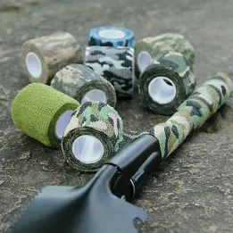 Samoprzylepna Materiałowa Taśma Maskująca Camo | Idealna do Maskowania